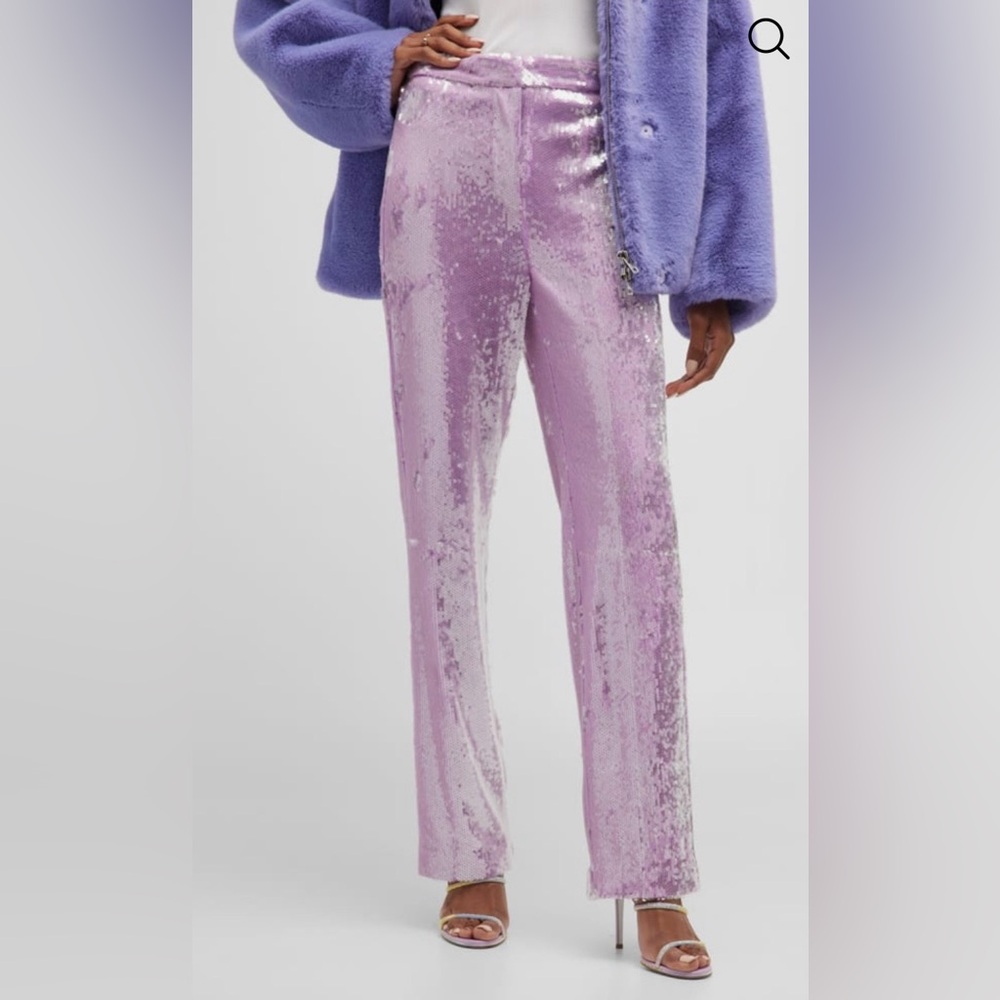 Rotate by Berger Christensen NWT lavender sequin pants